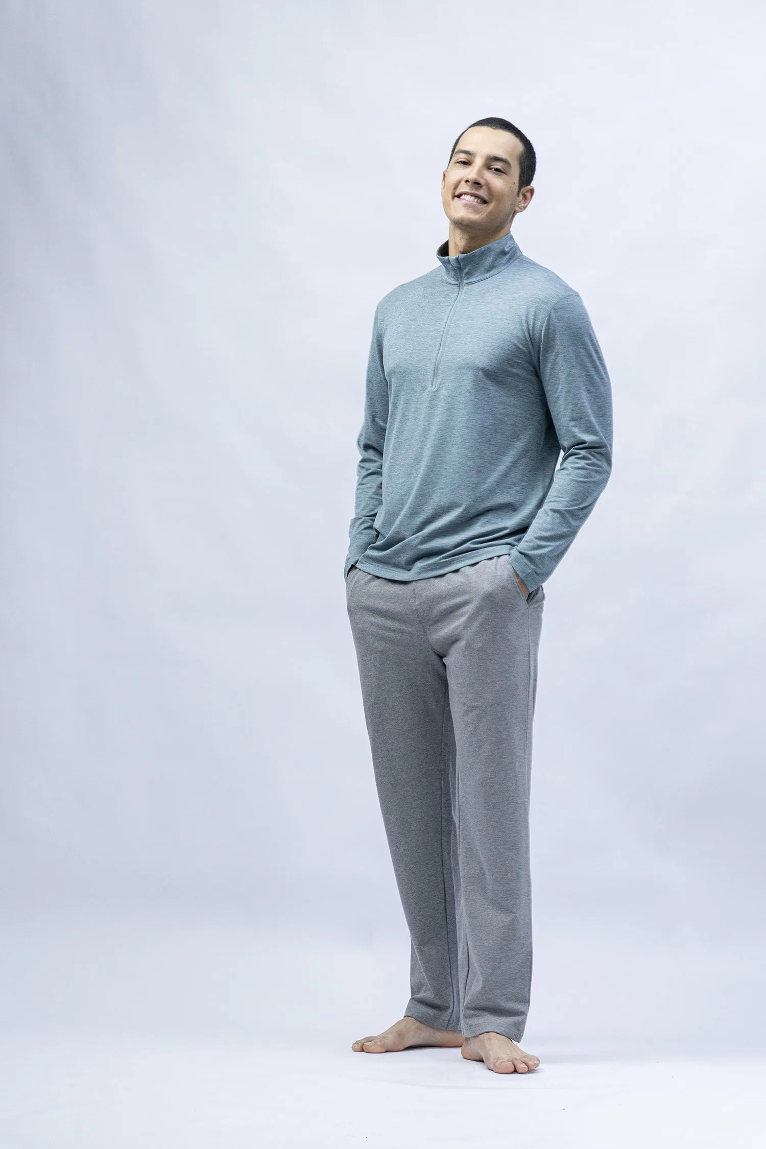 SoftSolid Tech Half Zip Tops sold by maamgic product image thumbnail 3