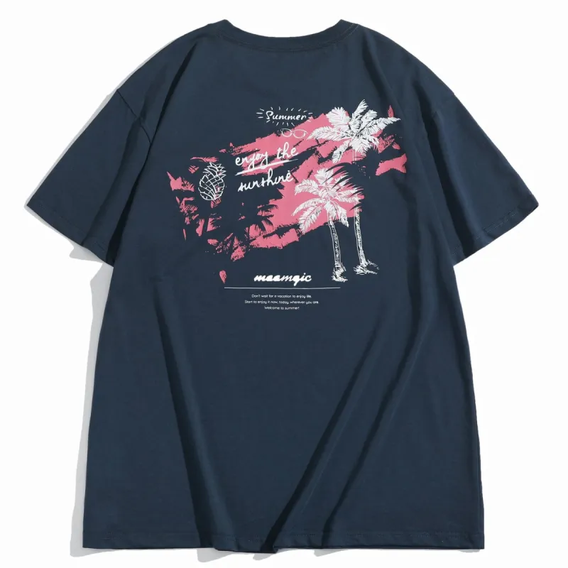 AlohaVibe Breathable Coconut T-Shirt sold by maamgic