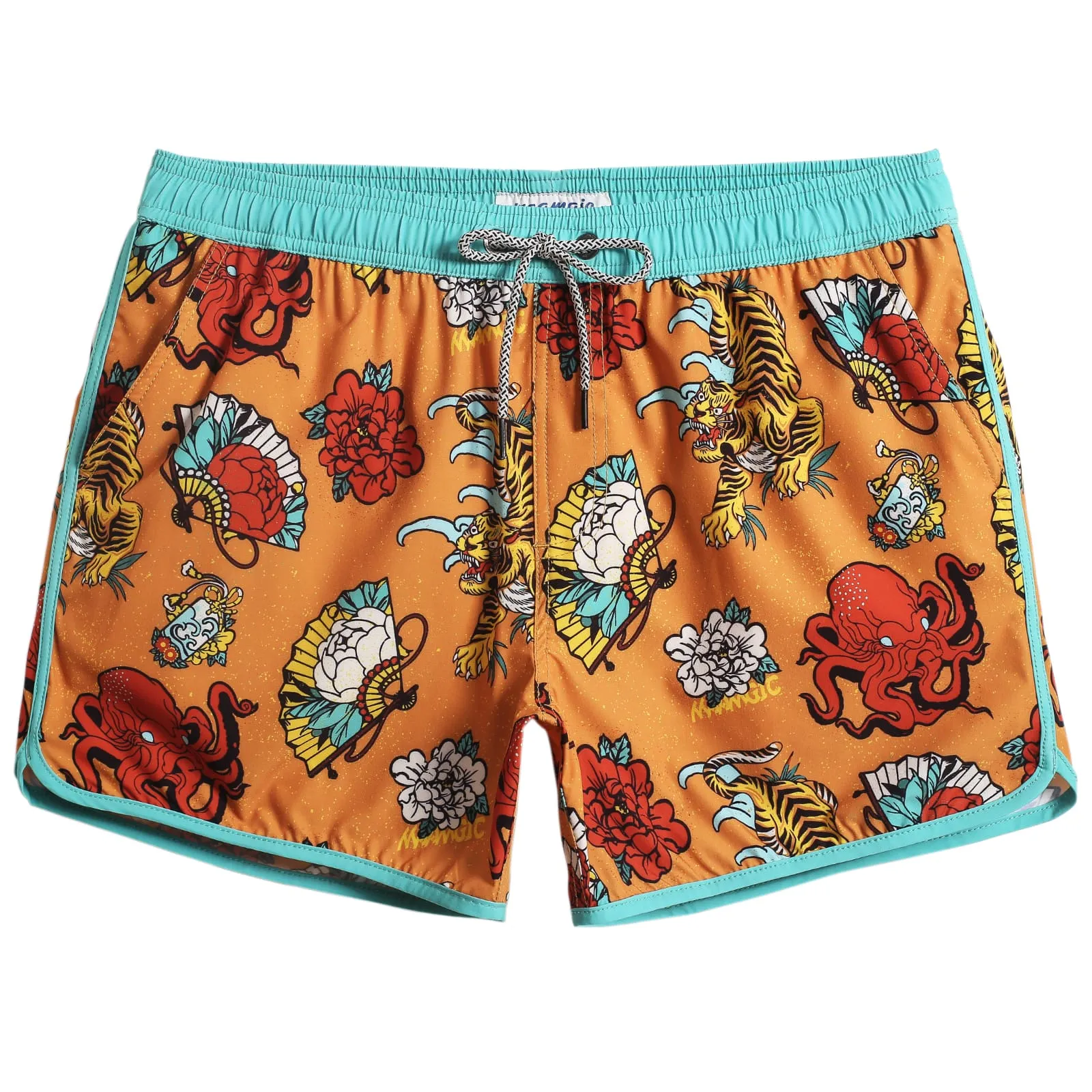 Lucky Fauna II Octopus Swim Trunks sold by maamgic