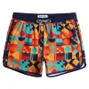 FolkPrint Geometric Swim Trunks sold by maamgic