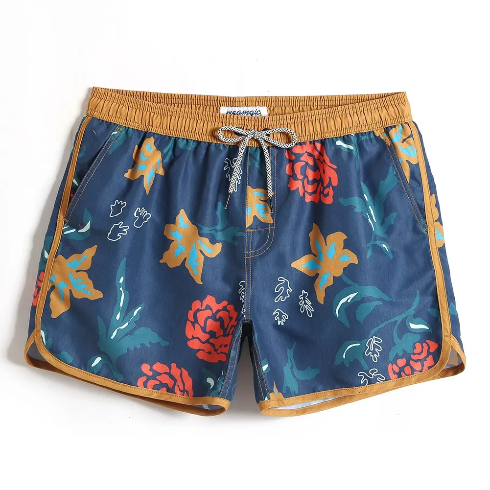 FloraFever Flowers Swim Trunks sold by maamgic