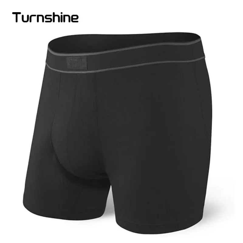 Turnshine Cotton Stretch Essentials Boxer Briefs Underwear For Men sold by maamgic