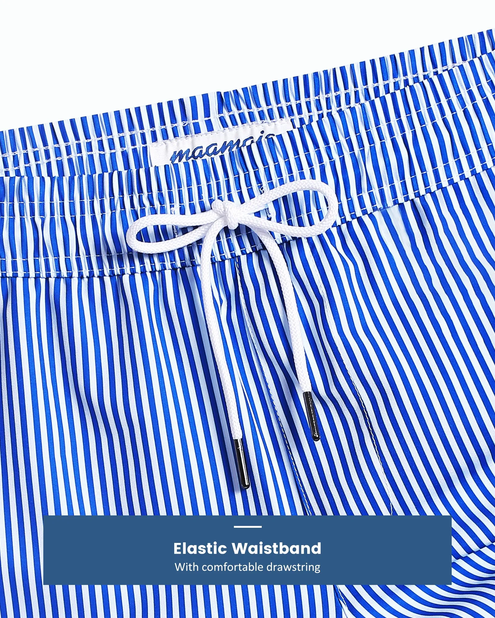 CoastSweet Striped Print Swim Trunks sold by maamgic product image thumbnail 5