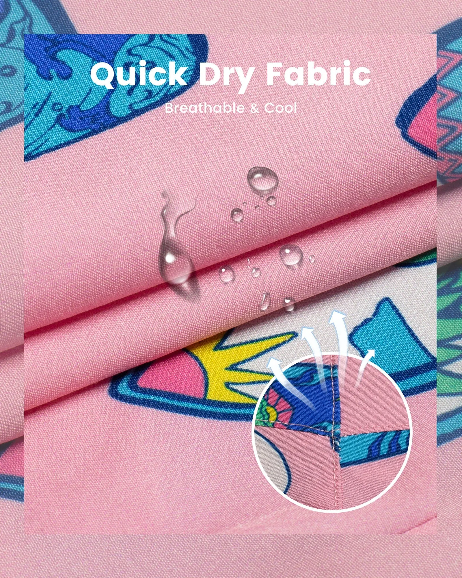 VivaVacay Paddle Board Swim Trunks sold by maamgic product image thumbnail 2