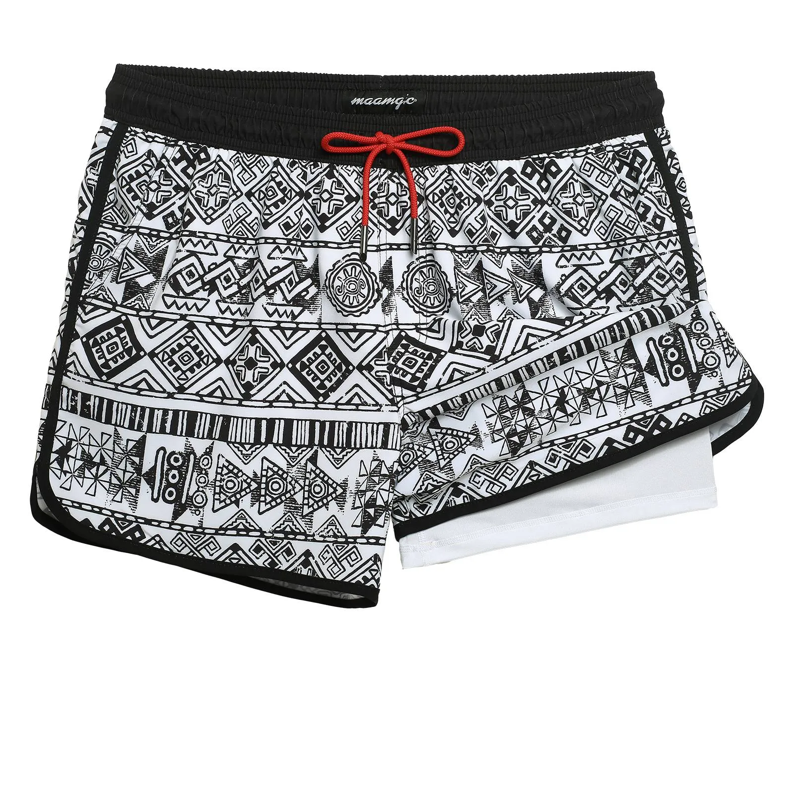 HeritageTide Mystical Tribal Swim Trunks sold by maamgic