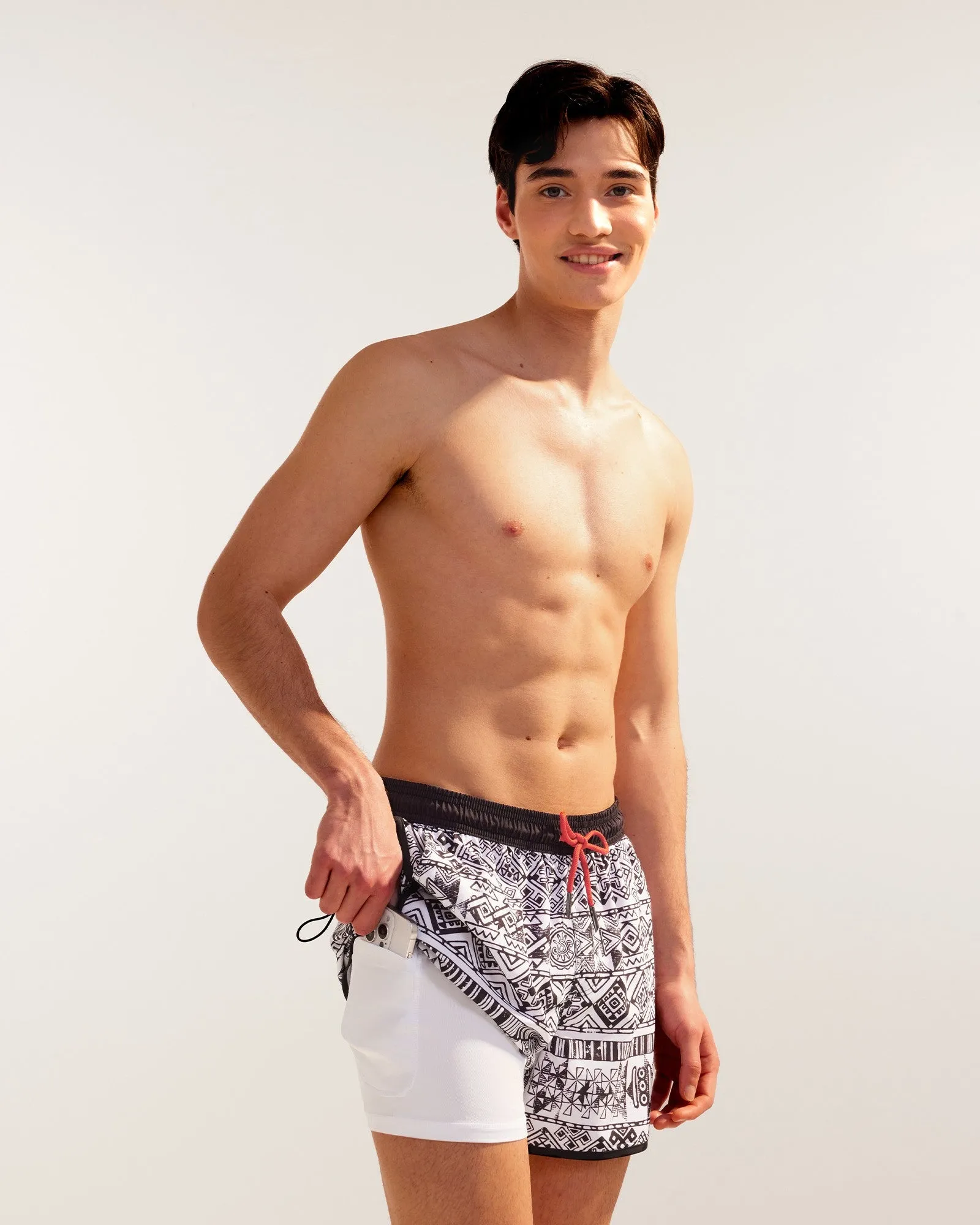 HeritageTide Mystical Tribal Swim Trunks sold by maamgic product image thumbnail 2
