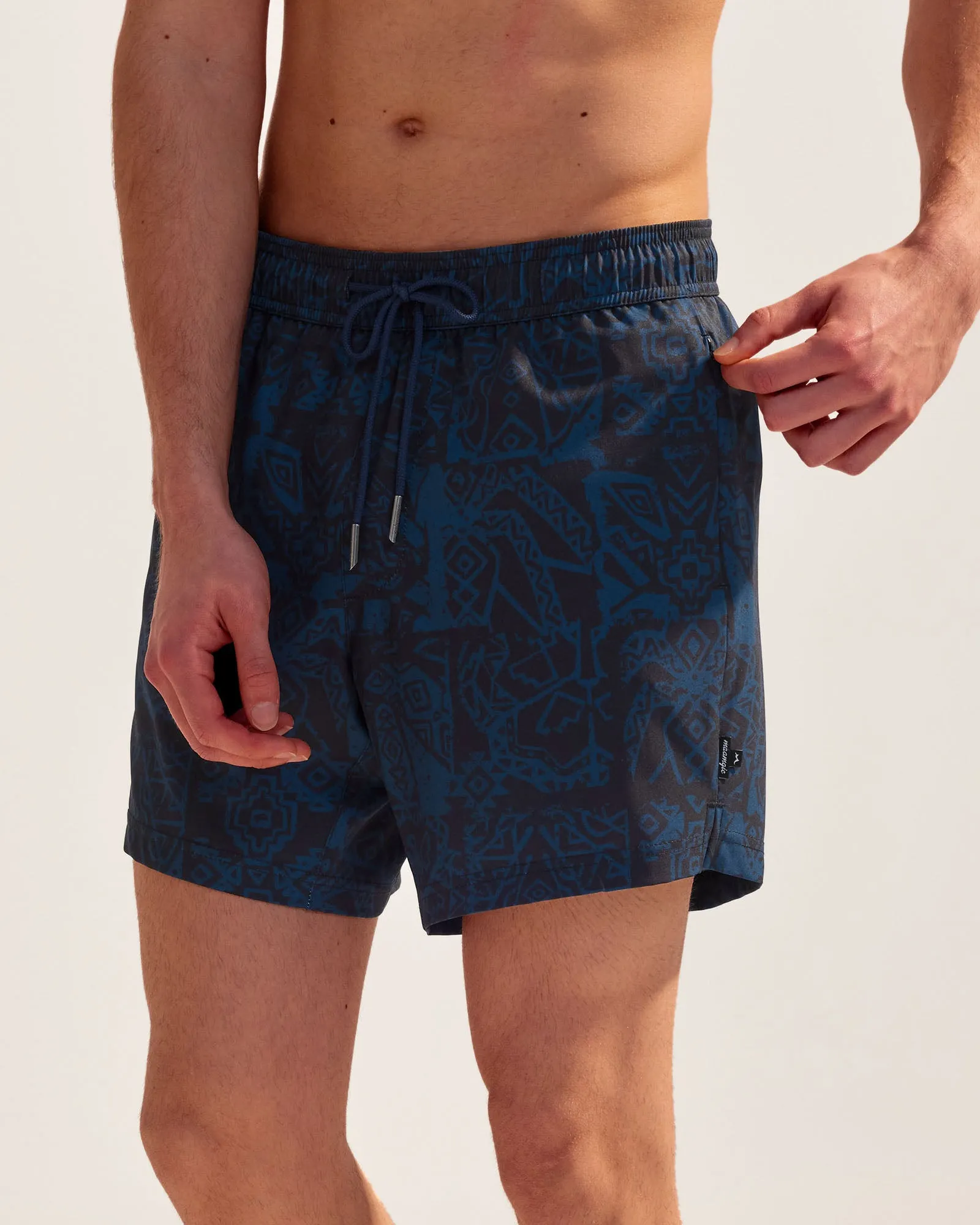TribalTime Pyramid Geo Swim Trunks sold by maamgic product image thumbnail 3