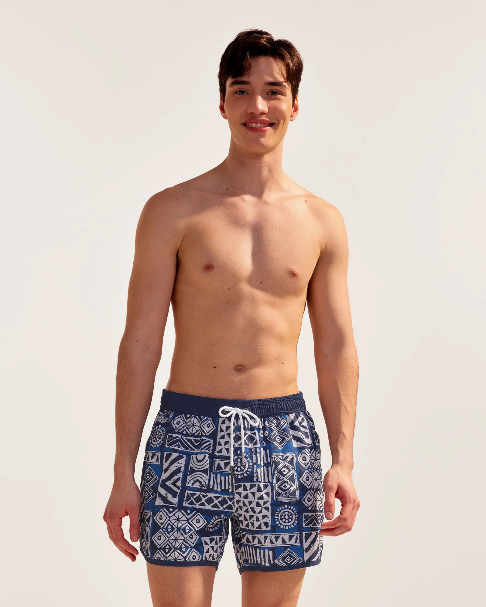 FolkPrint Folklore Swim Trunks sold by maamgic product image thumbnail 2