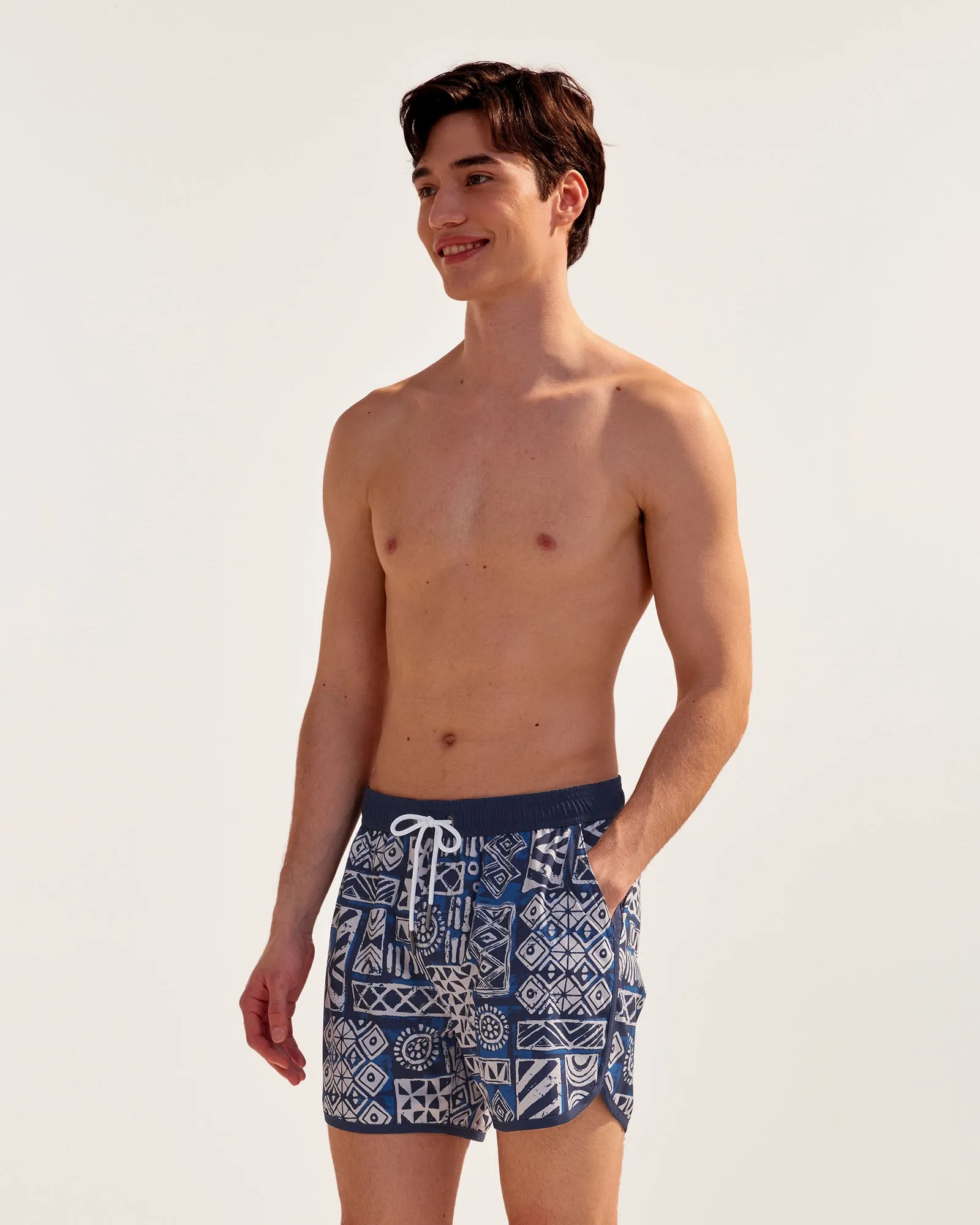 FolkPrint Folklore Swim Trunks sold by maamgic product image thumbnail 3