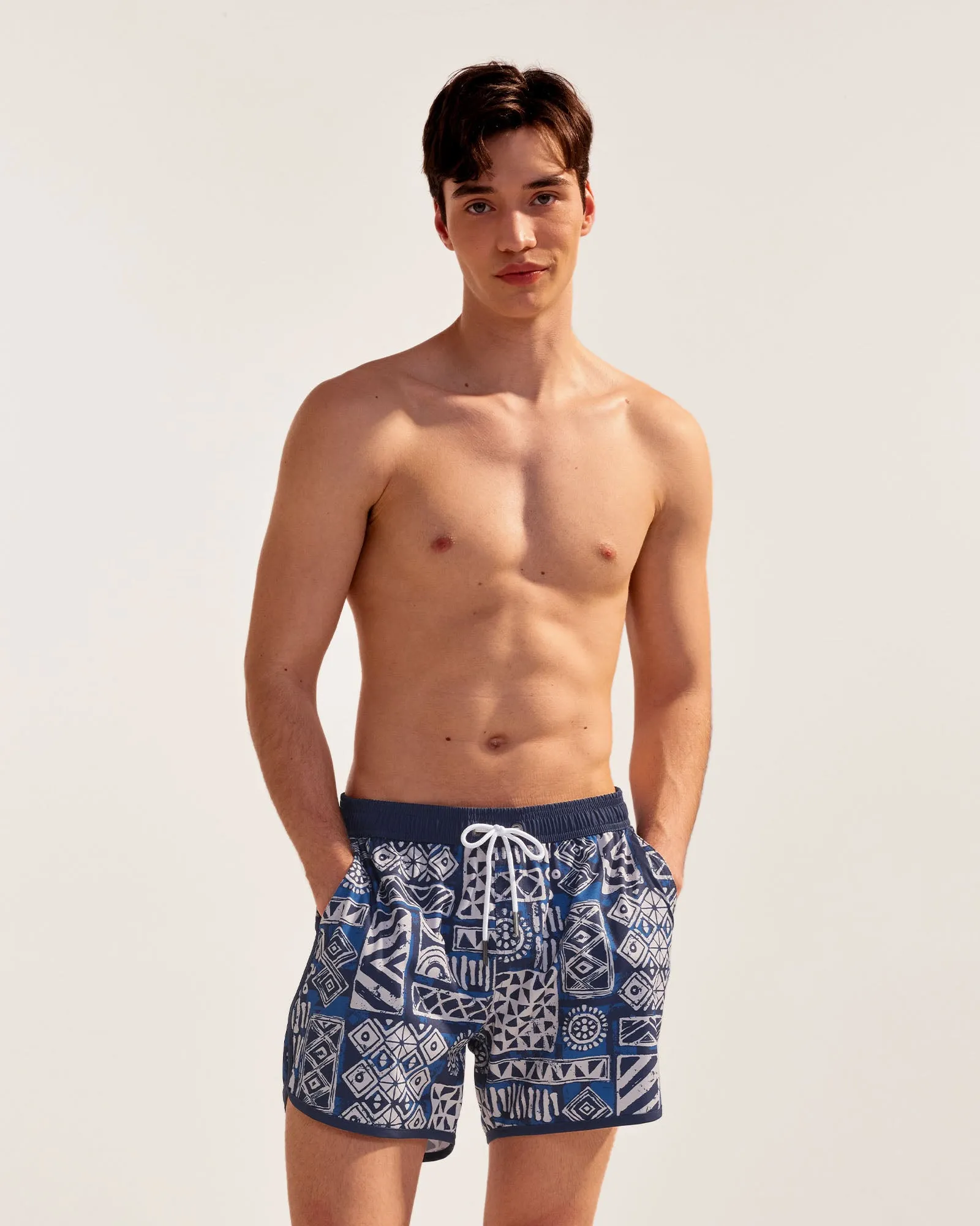 FolkPrint Folklore Swim Trunks sold by maamgic product image thumbnail 5