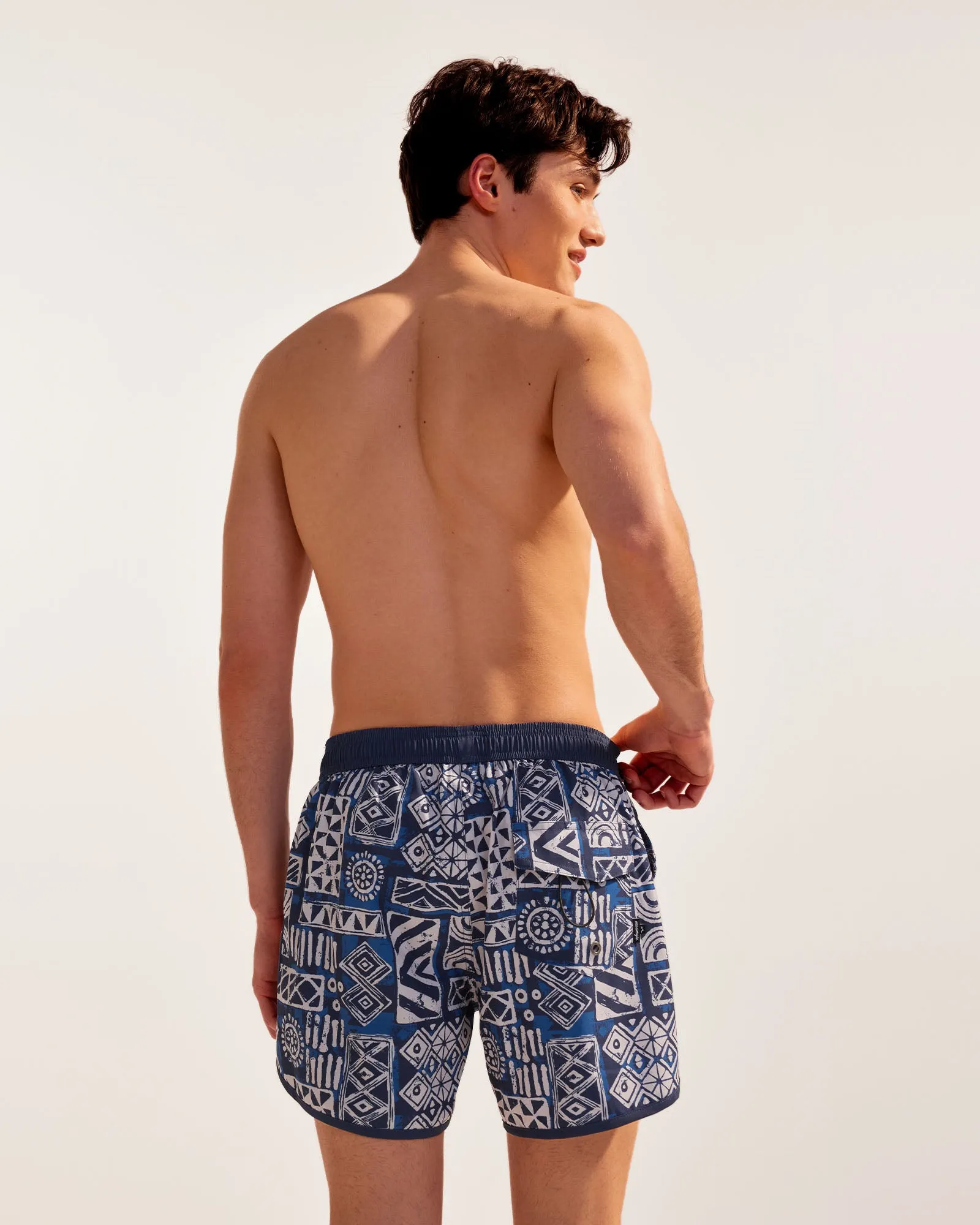 FolkPrint Folklore Swim Trunks sold by maamgic product image thumbnail 4