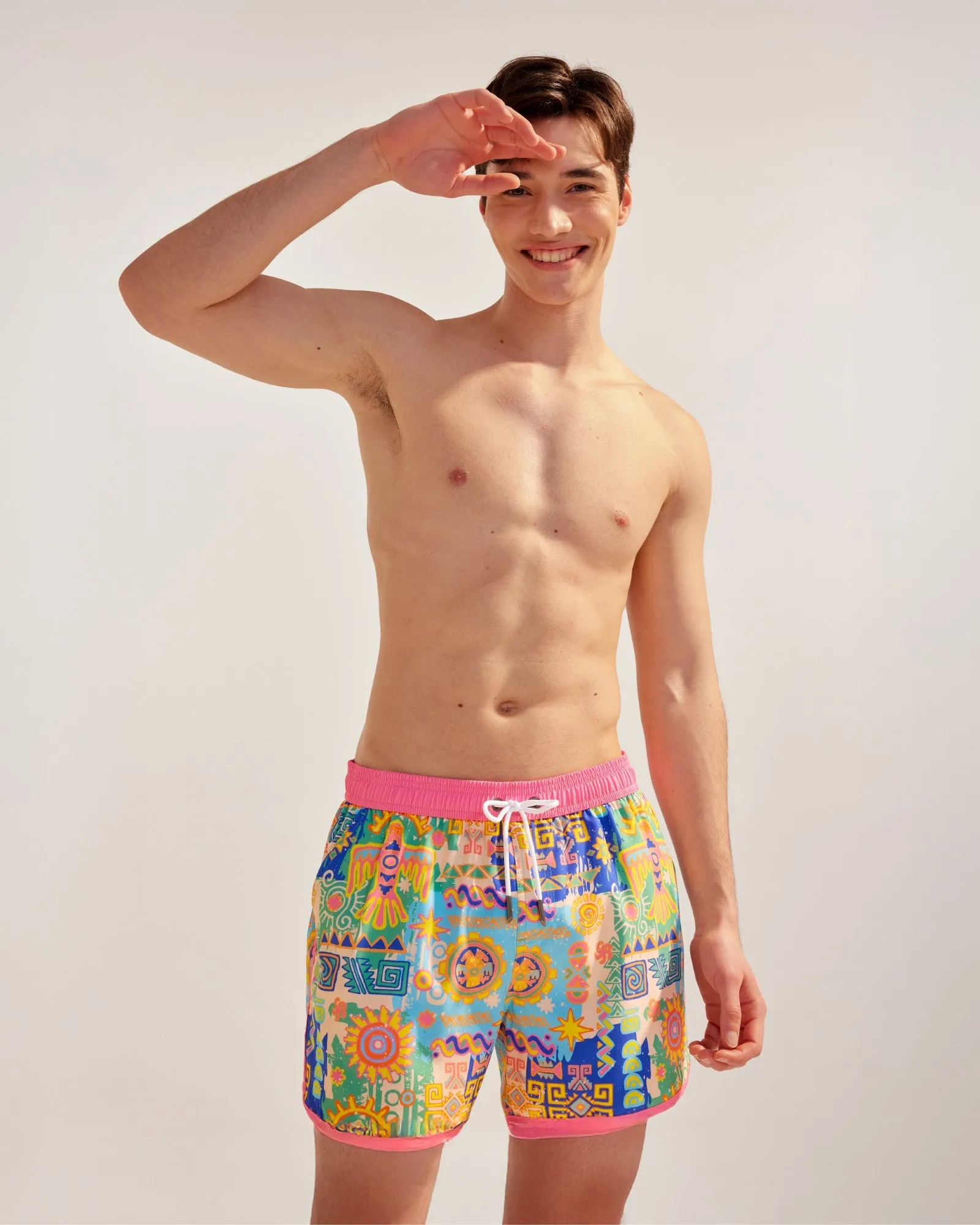 MayanEra Sun Bird Swim Trunks sold by maamgic product image thumbnail 5