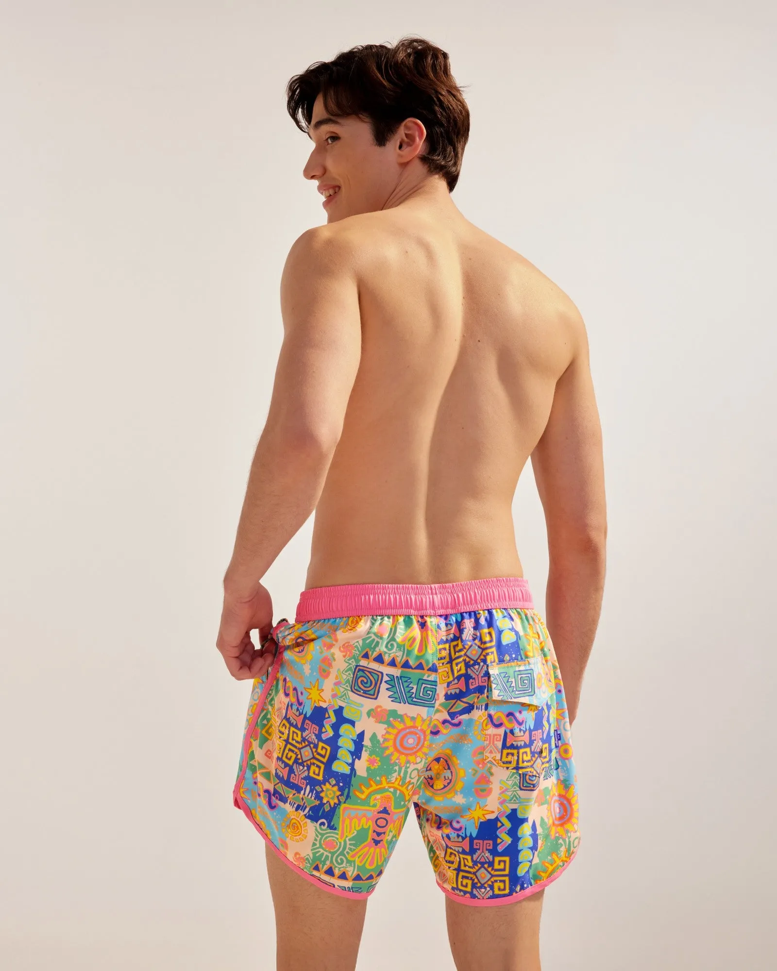 MayanEra Sun Bird Swim Trunks sold by maamgic product image thumbnail 4