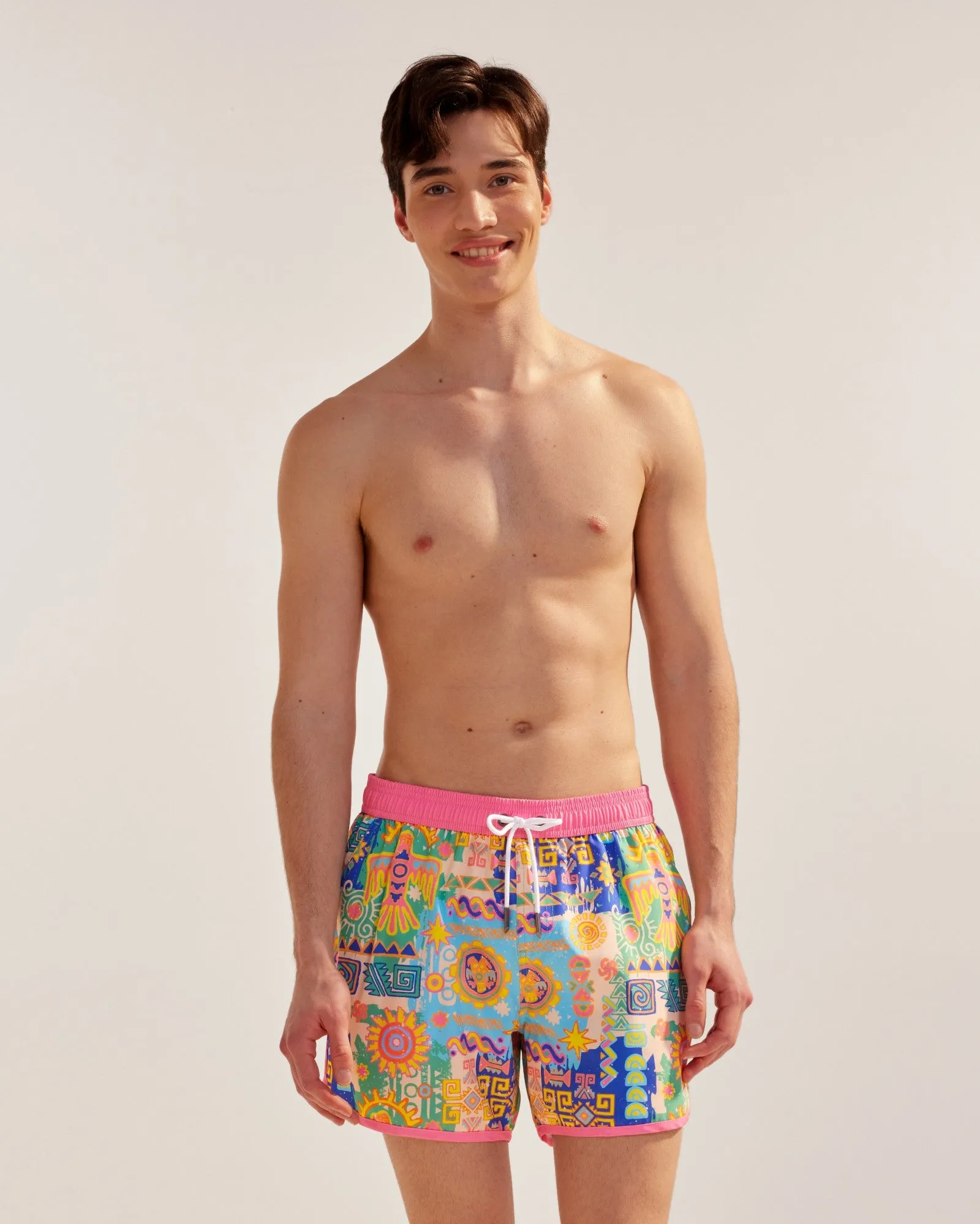 MayanEra Sun Bird Swim Trunks sold by maamgic product image thumbnail 2