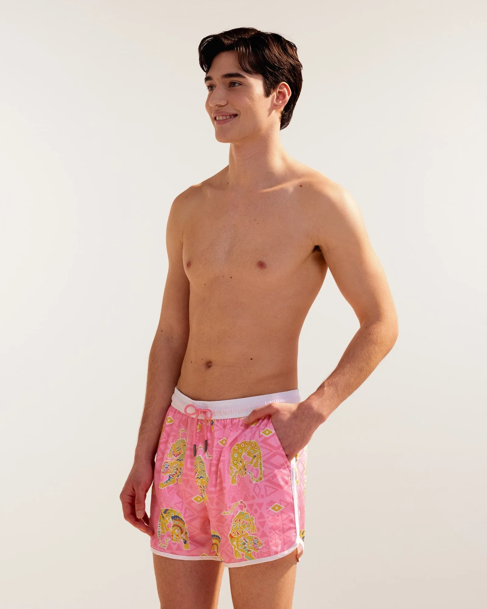 Lucky Fauna Tiger Swim Trunks sold by maamgic product image thumbnail 3