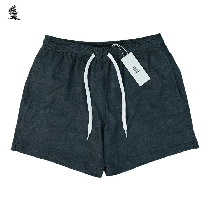 5.5 Inch Inseam Black Swim Trunks sold by maamgic