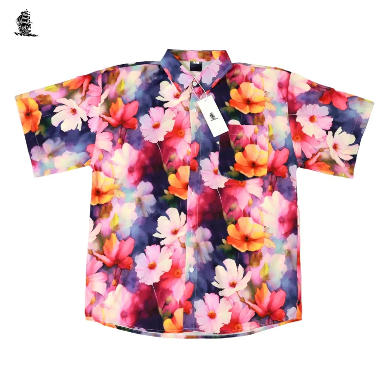 Men's Shirt Short Sleeves Printed Summer Shirts sold by maamgic