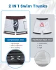 EasyBreath Mhispering Bichrome Swim Trunks sold by maamgic