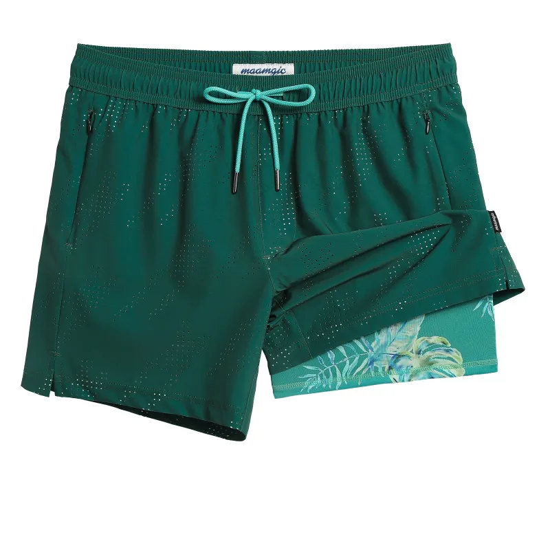 EasyBreath Mhispering Bichrome Swim Trunks sold by maamgic