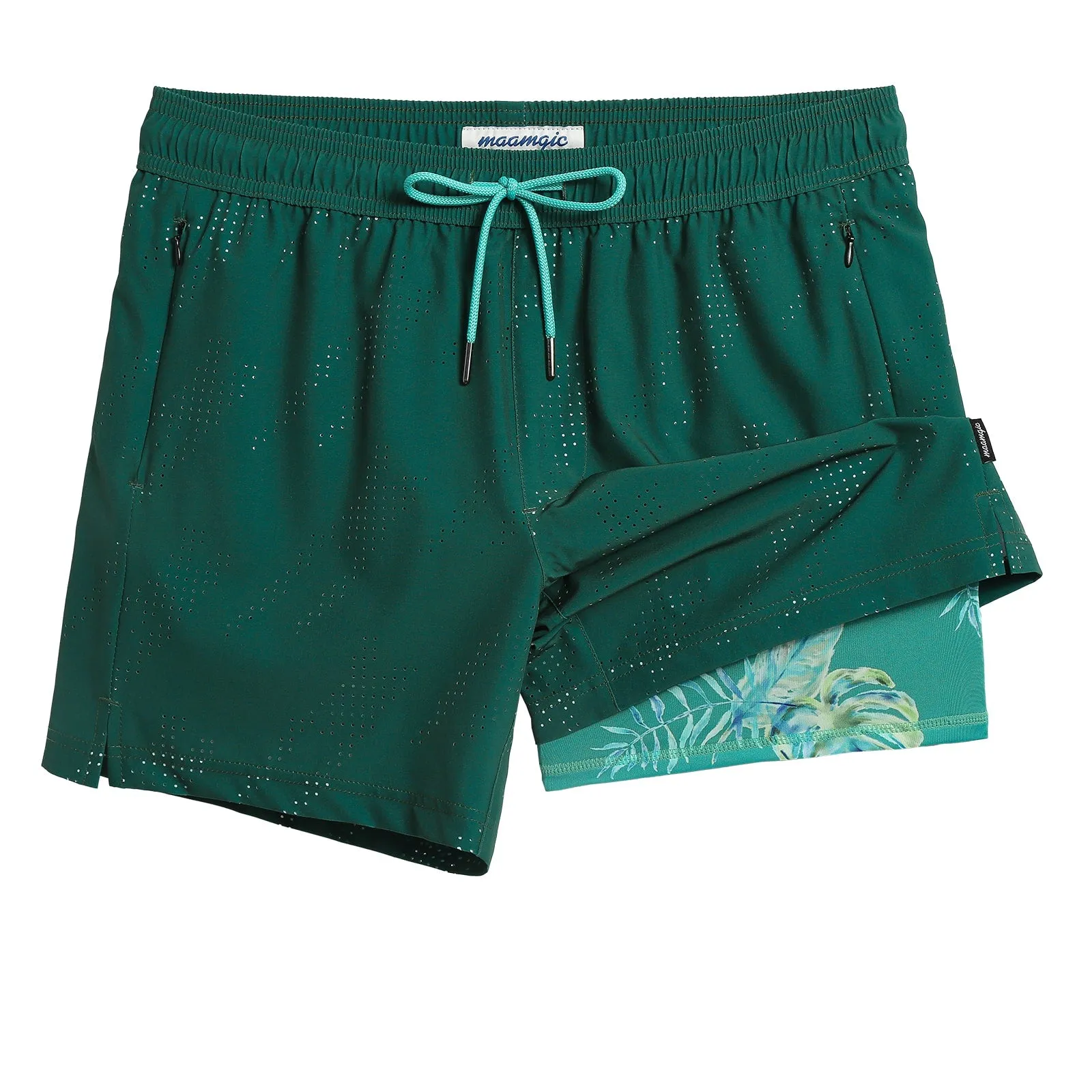 EasyBreath Mhispering Bichrome Swim Trunks sold by maamgic