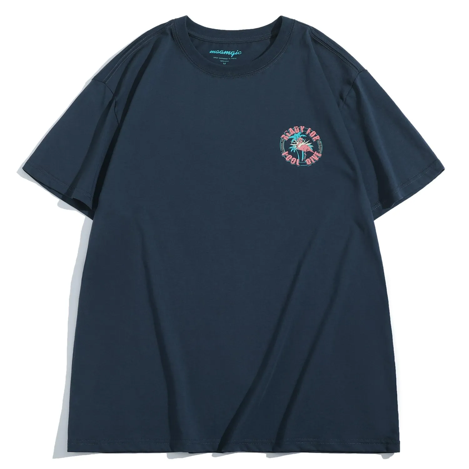AlohaVibe Breathable Flamingo T-Shirt sold by maamgic product image thumbnail 2