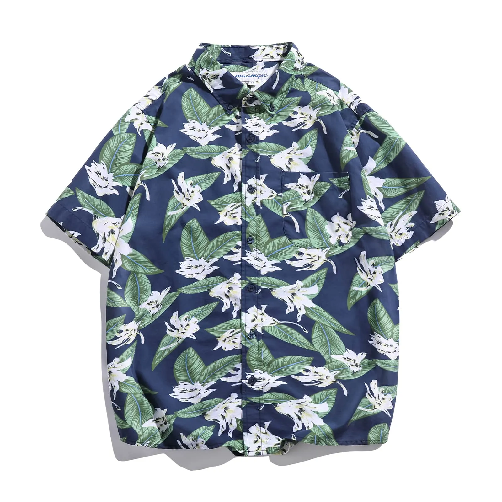 HawaiDay Floral Short Sleeve Shirts sold by maamgic