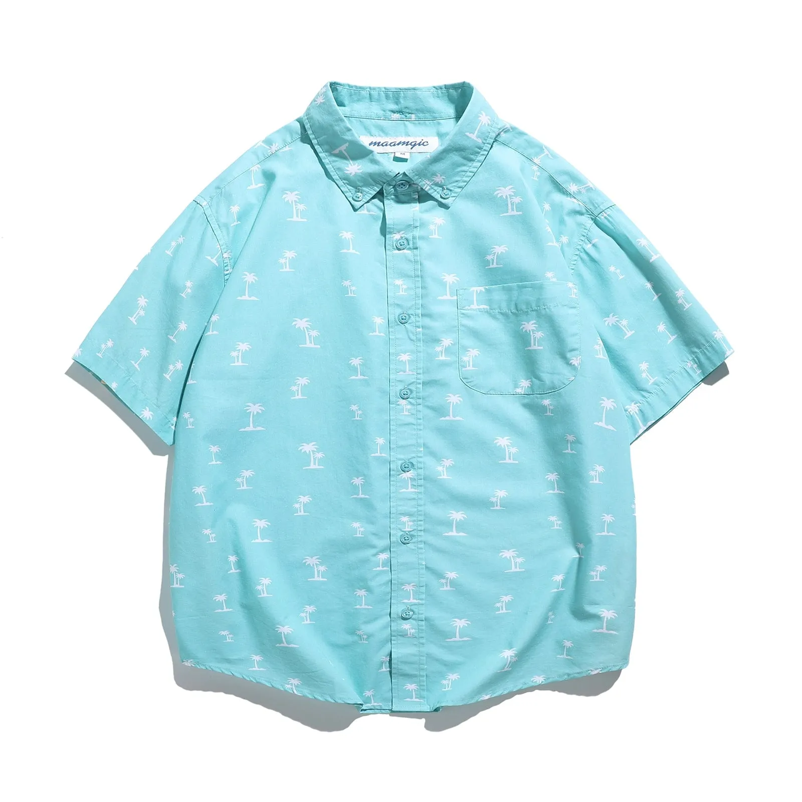HawaiDay Palm Tree Short Sleeve Shirts sold by maamgic