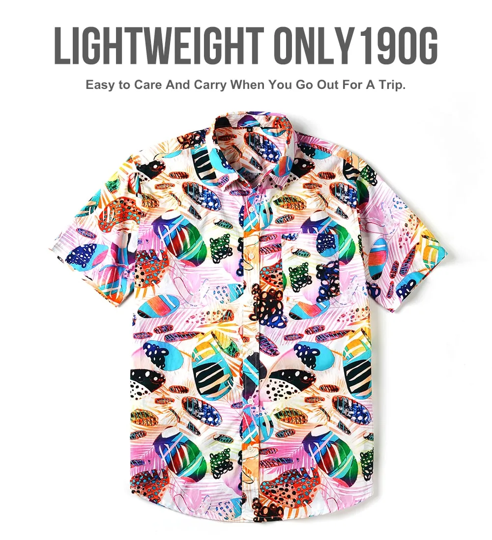 HawaiDay Flamingo Short Sleeve Shirts sold by maamgic product image thumbnail 3