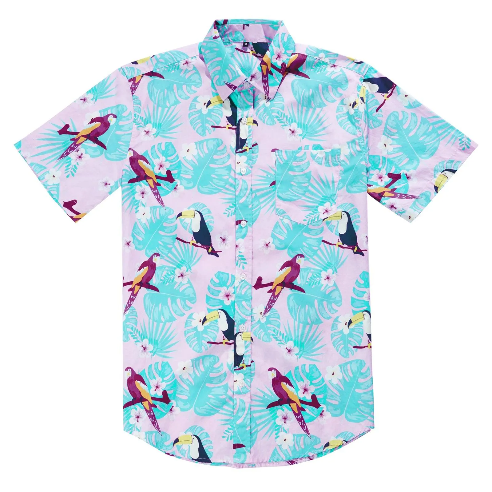 HawaiDay Birds Short Sleeve Shirts sold by maamgic