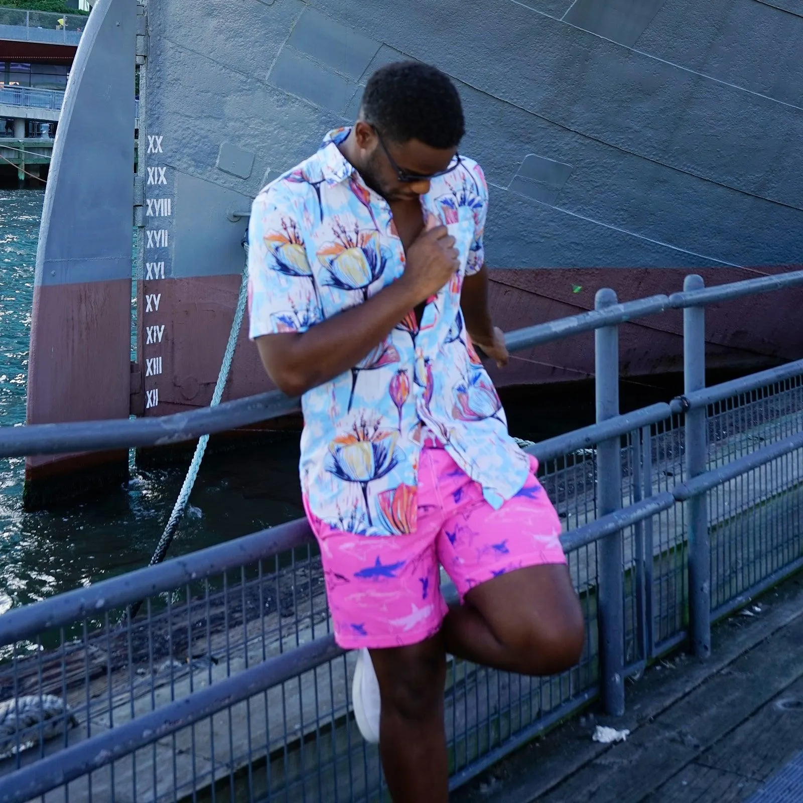 HawaiDay Floral Short Sleeve Shirts sold by maamgic product image thumbnail 2