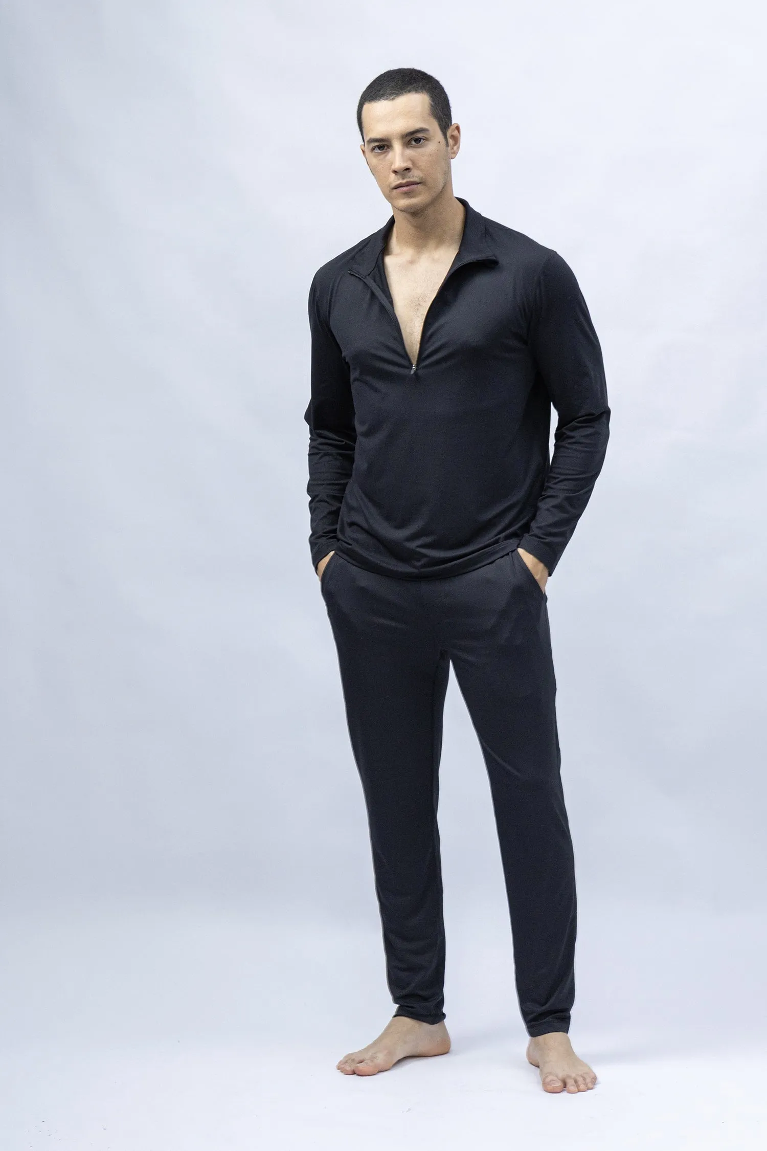 SoftSolid Tech Half Zip Tops sold by maamgic product image thumbnail 5