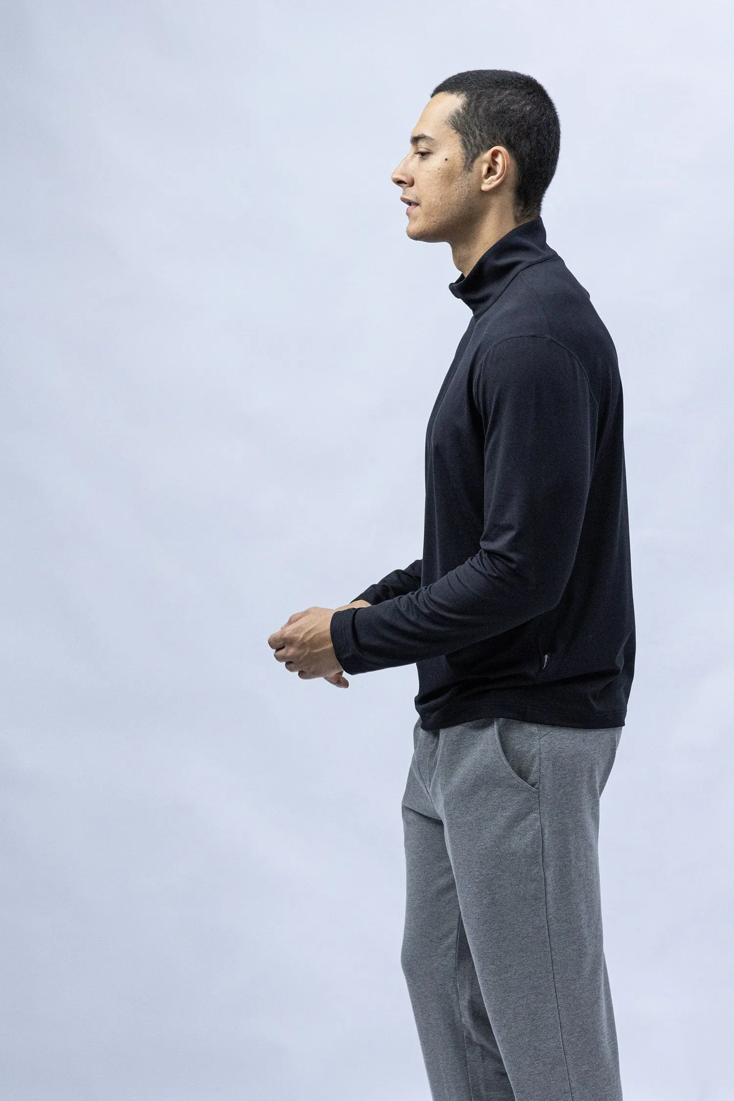 SoftSolid Tech Half Zip Tops sold by maamgic product image thumbnail 2