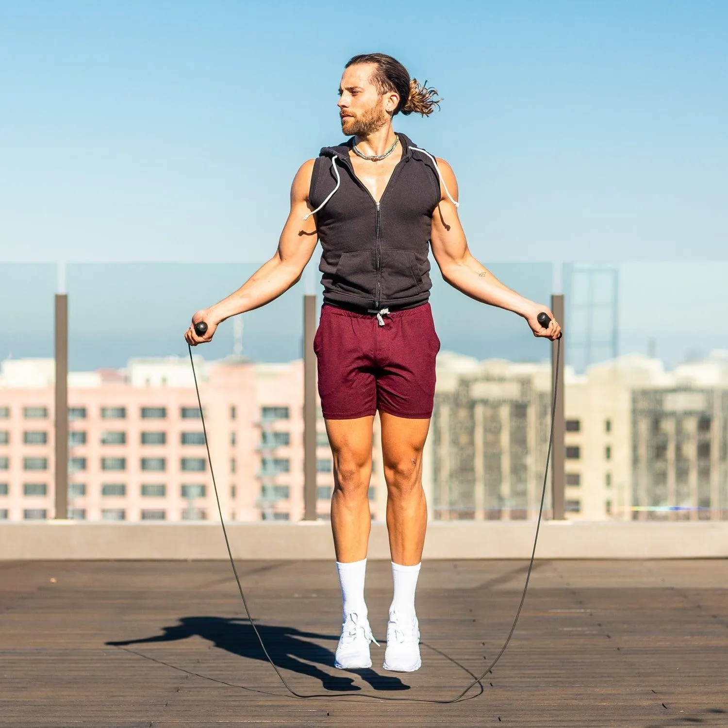 Flex Workout Buttery Stretch Shorts sold by maamgic product image thumbnail 3