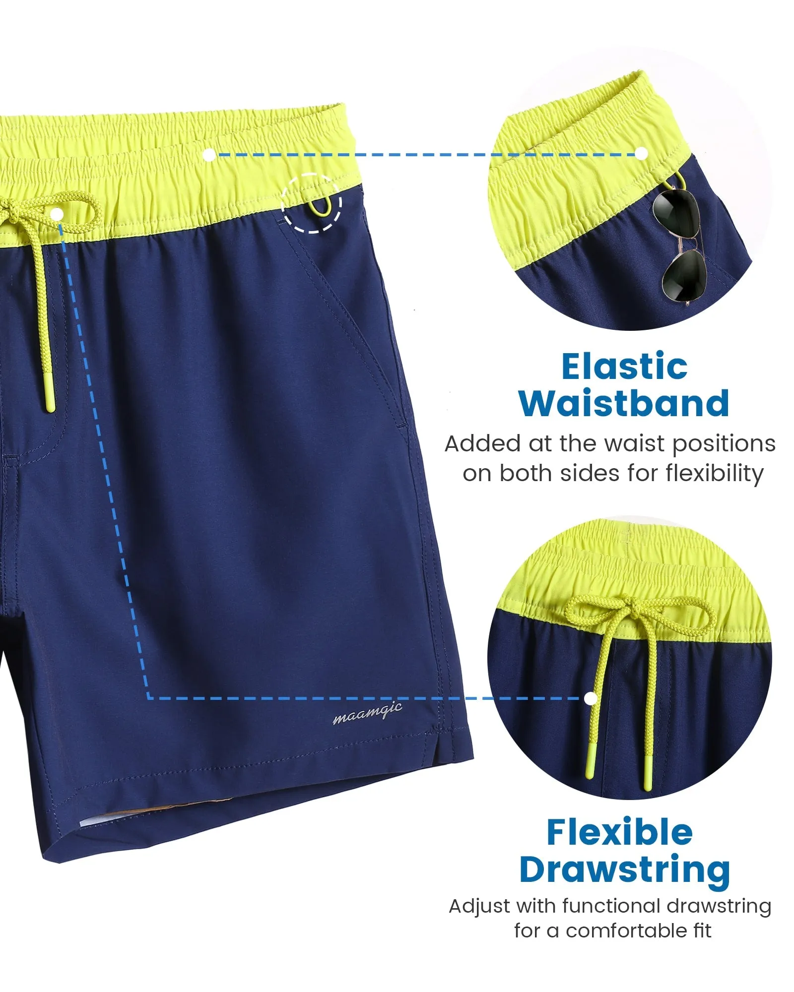 FitFusion Amphibious Gym Swim Shorts sold by maamgic product image thumbnail 5