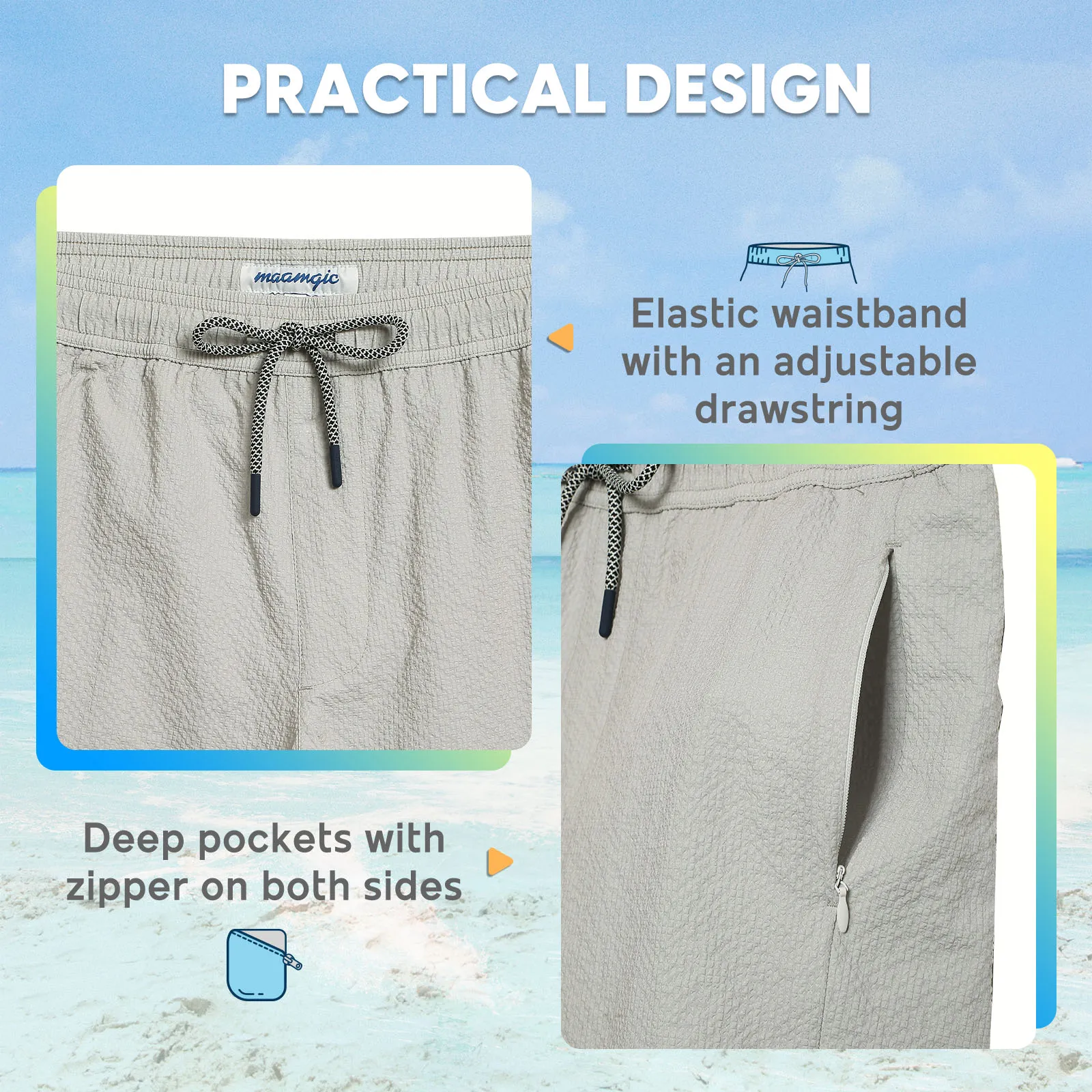 Bivert Liner Solid Swim Shorts sold by maamgic product image thumbnail 4