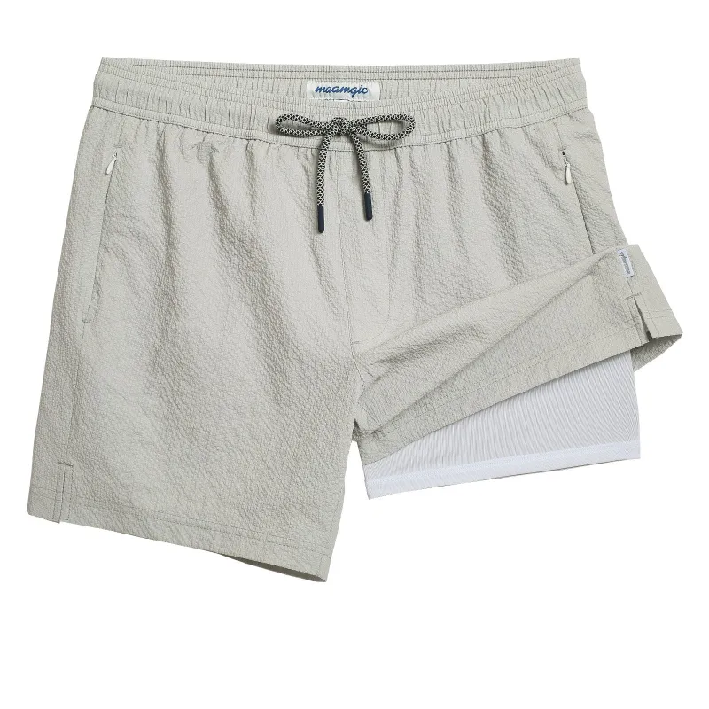 Bivert Liner Solid Swim Shorts sold by maamgic