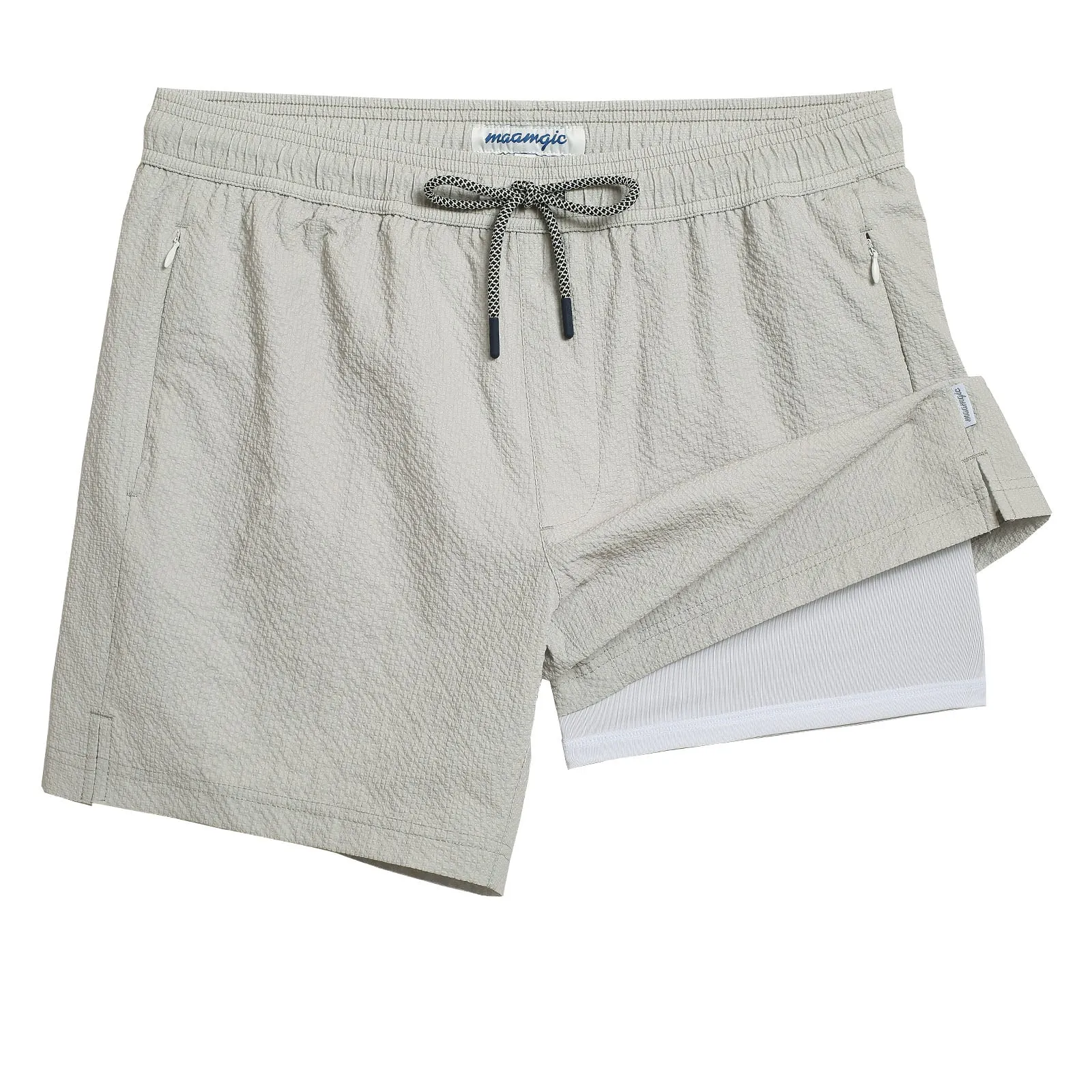 Bivert Liner Solid Swim Shorts sold by maamgic