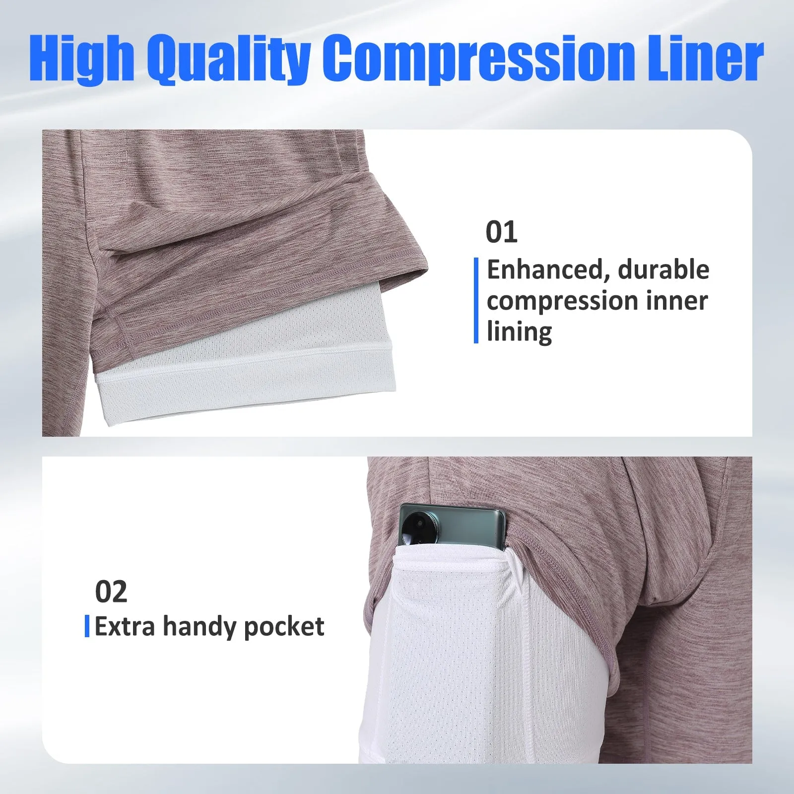 DuoTone Cherry Blossom Gym Shorts sold by maamgic product image thumbnail 5