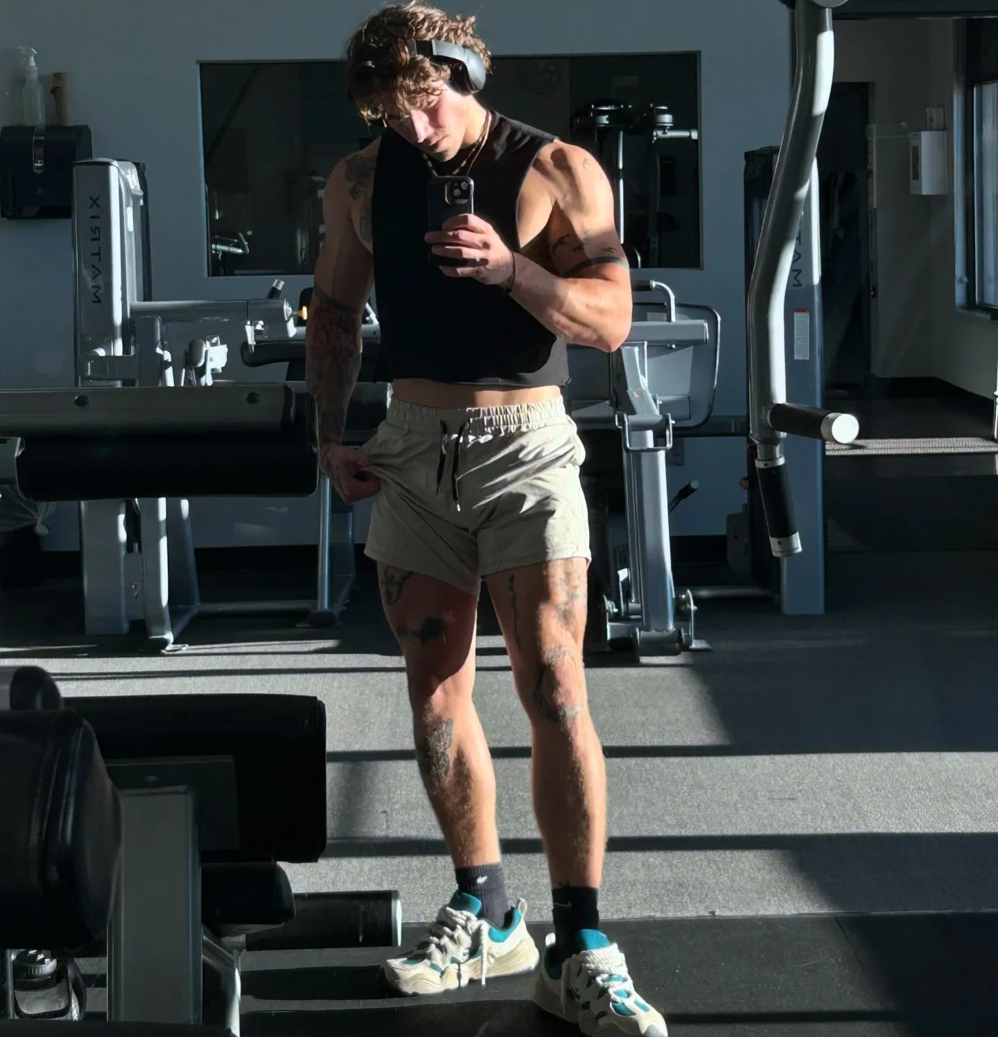 DuoTone Lambs Wool Gym Shorts sold by maamgic product image thumbnail 2