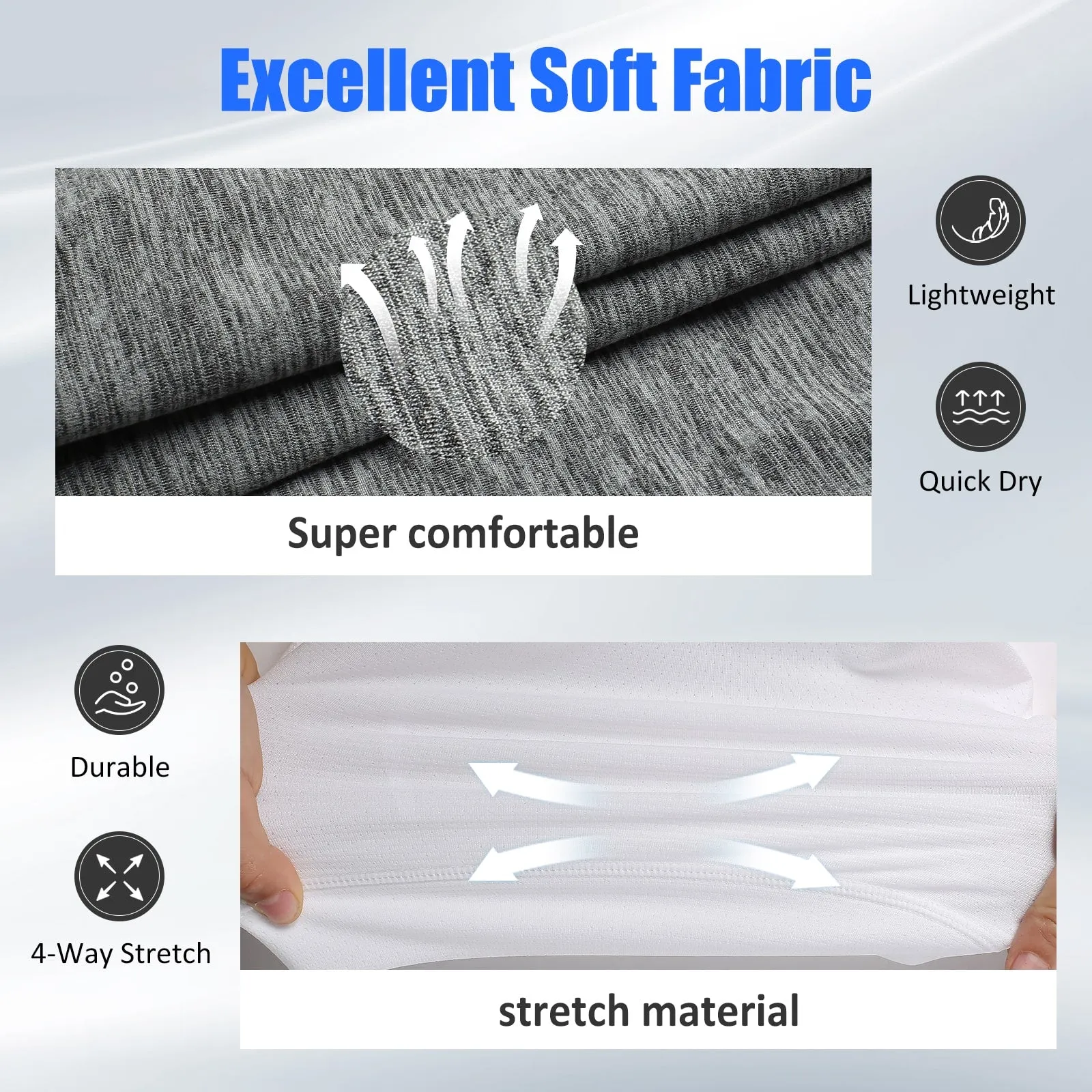 DuoTone Graphite Glide Gym Shorts sold by maamgic product image thumbnail 5