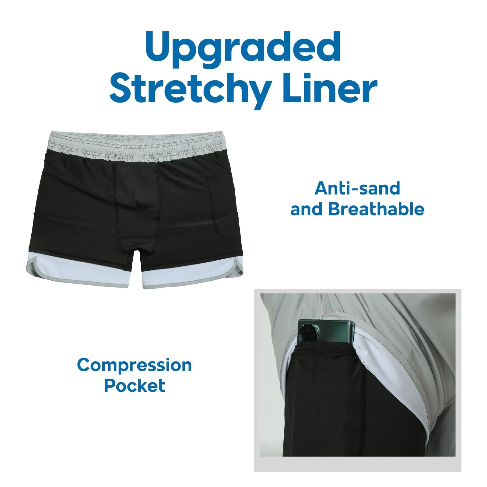 SunPop Short Liner Swim Trunks sold by maamgic product image thumbnail 4