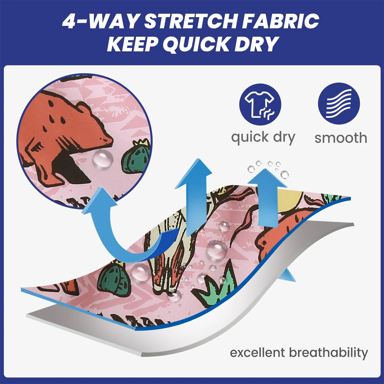 MayanEra Desert Gobi Swim Trunks sold by maamgic product image thumbnail 5