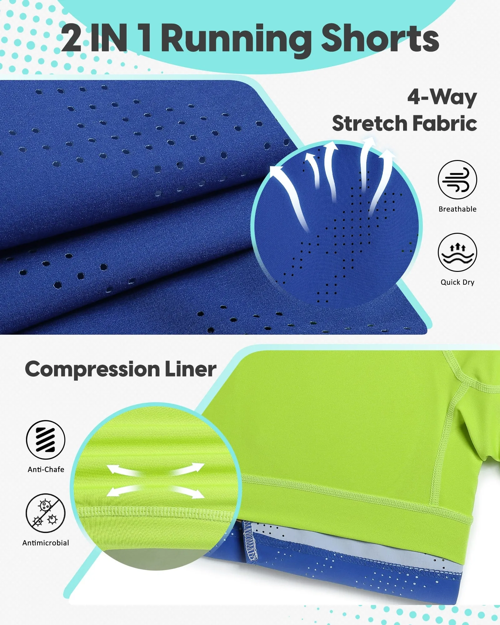 Bivie Desert Dash Breathable Gym Shorts sold by maamgic product image thumbnail 3