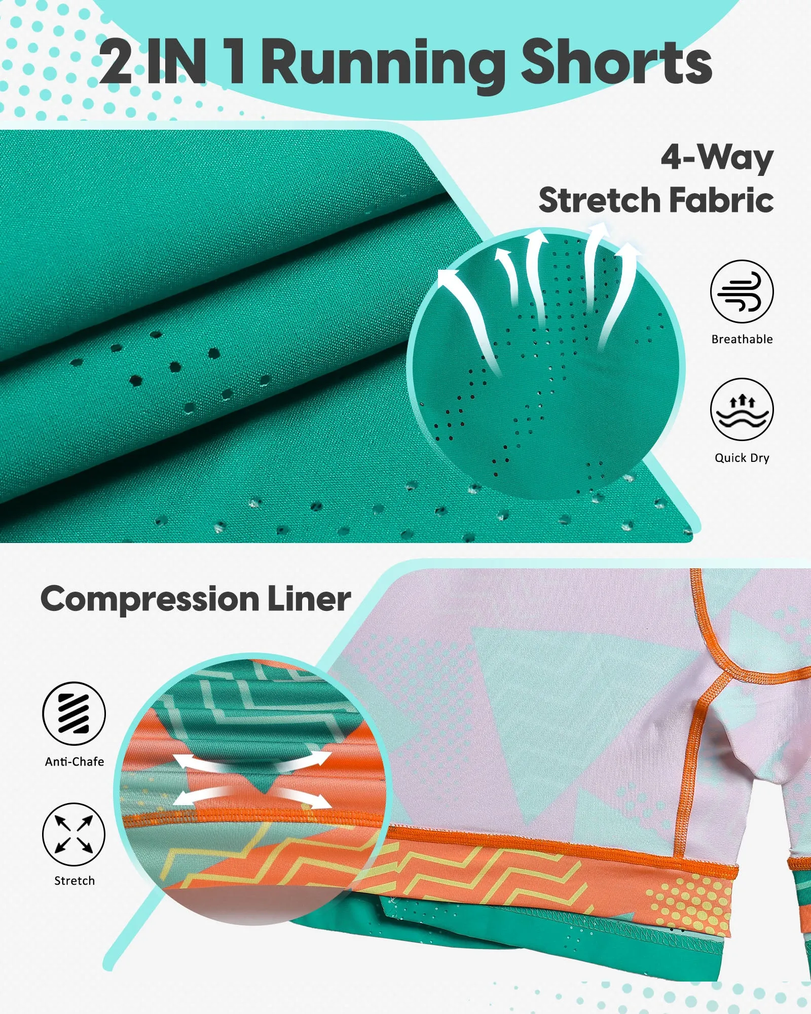 Twina Trailblaze Terra Gym Shorts sold by maamgic product image thumbnail 3