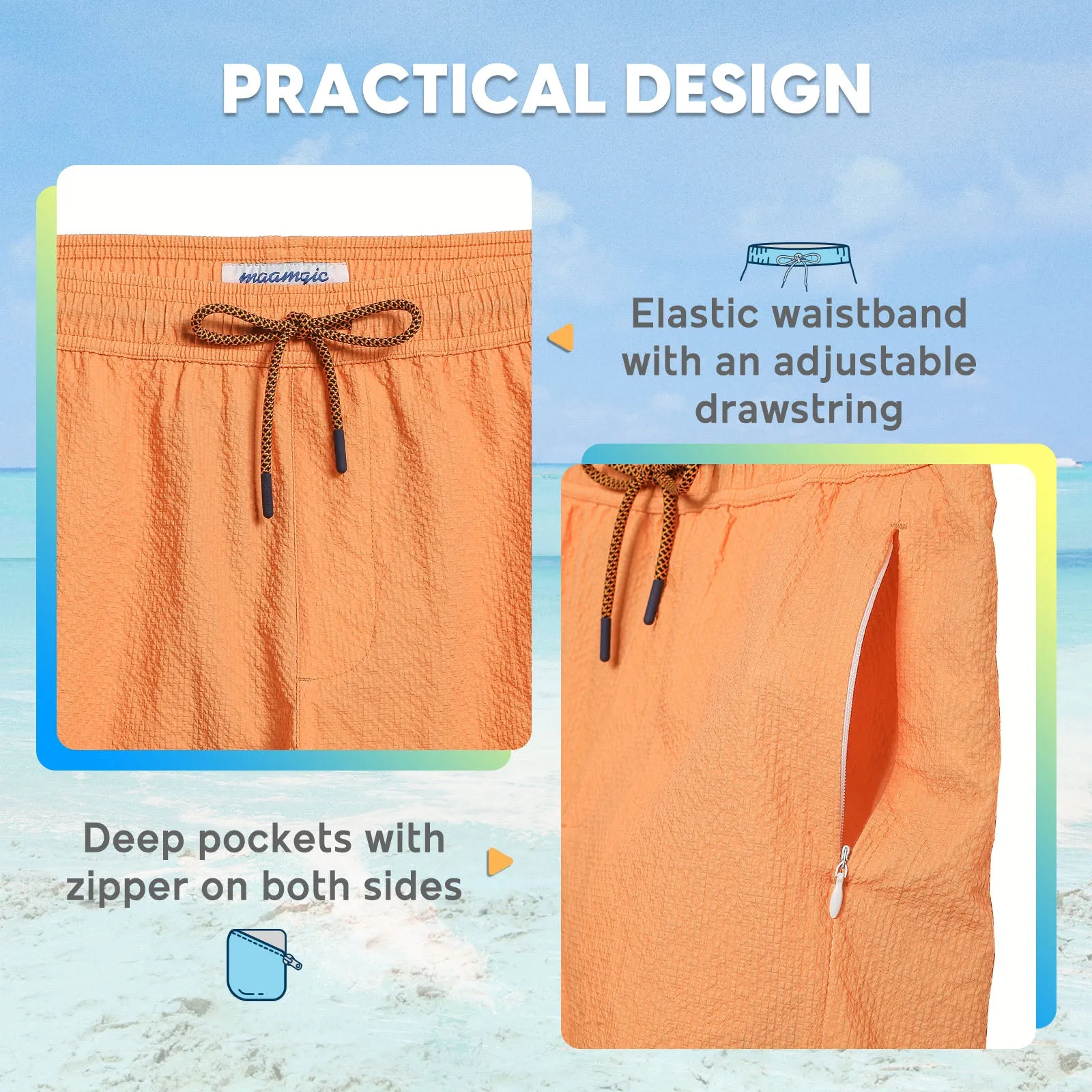 Bivert Liner Solid Swim Shorts sold by maamgic product image thumbnail 3