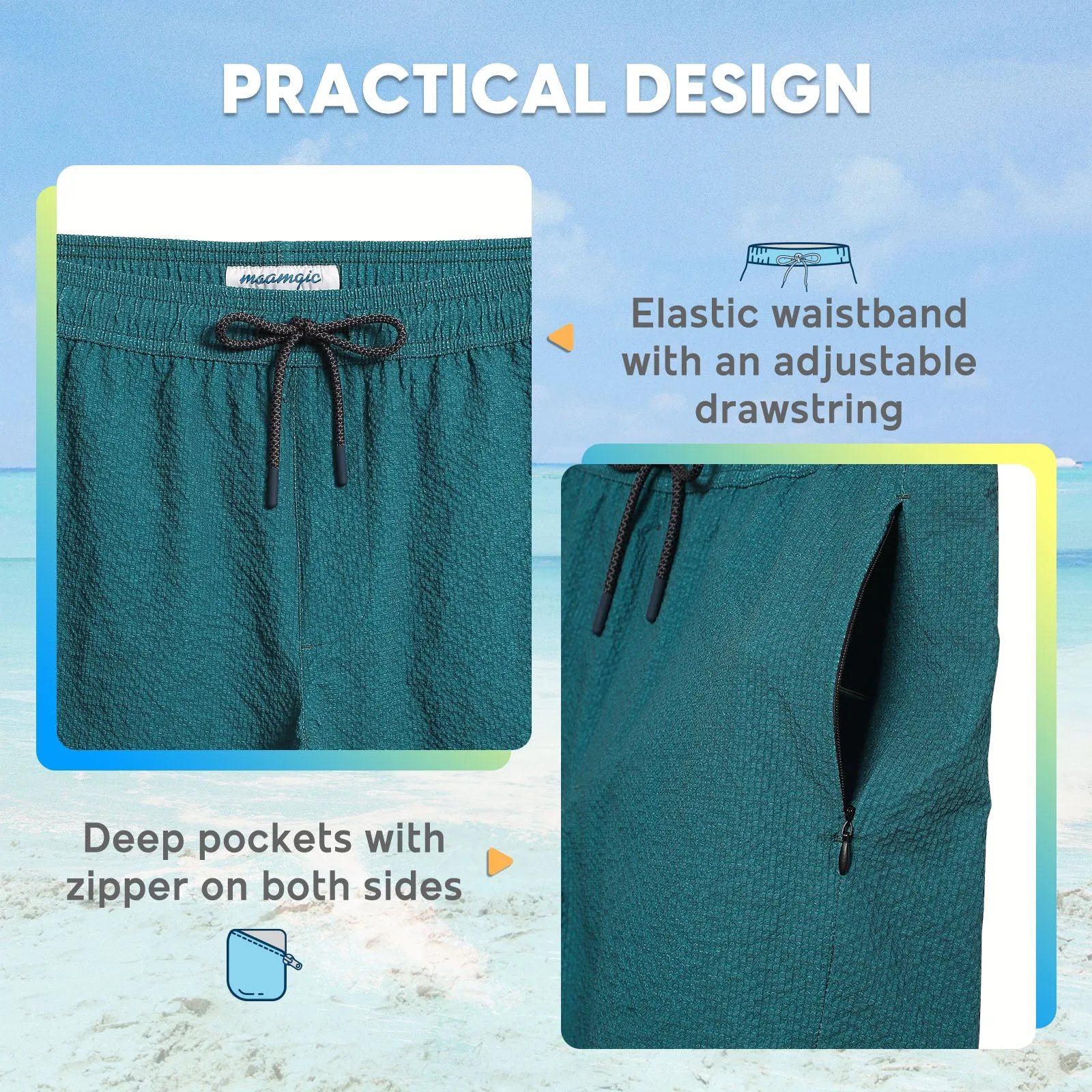 Bivert Liner Solid Swim Shorts sold by maamgic product image thumbnail 4