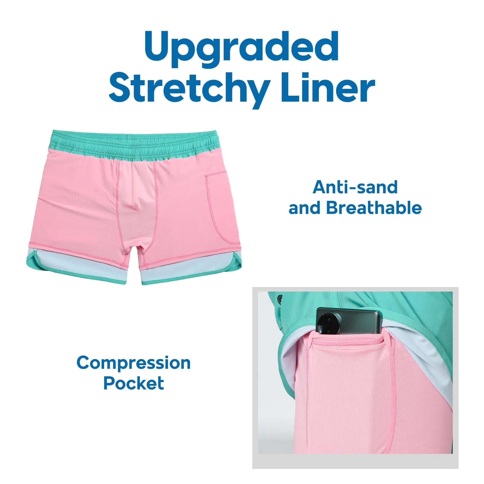 SunPop Short Liner Swim Trunks sold by maamgic product image thumbnail 5