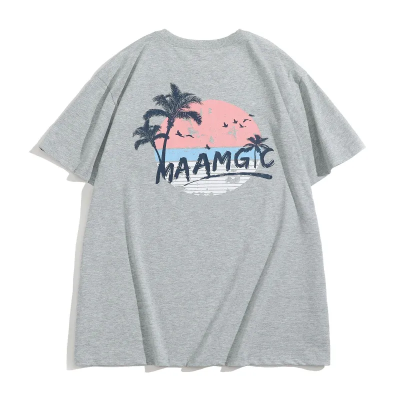 AlohaVibe Breathable Coastline T-Shirt sold by maamgic