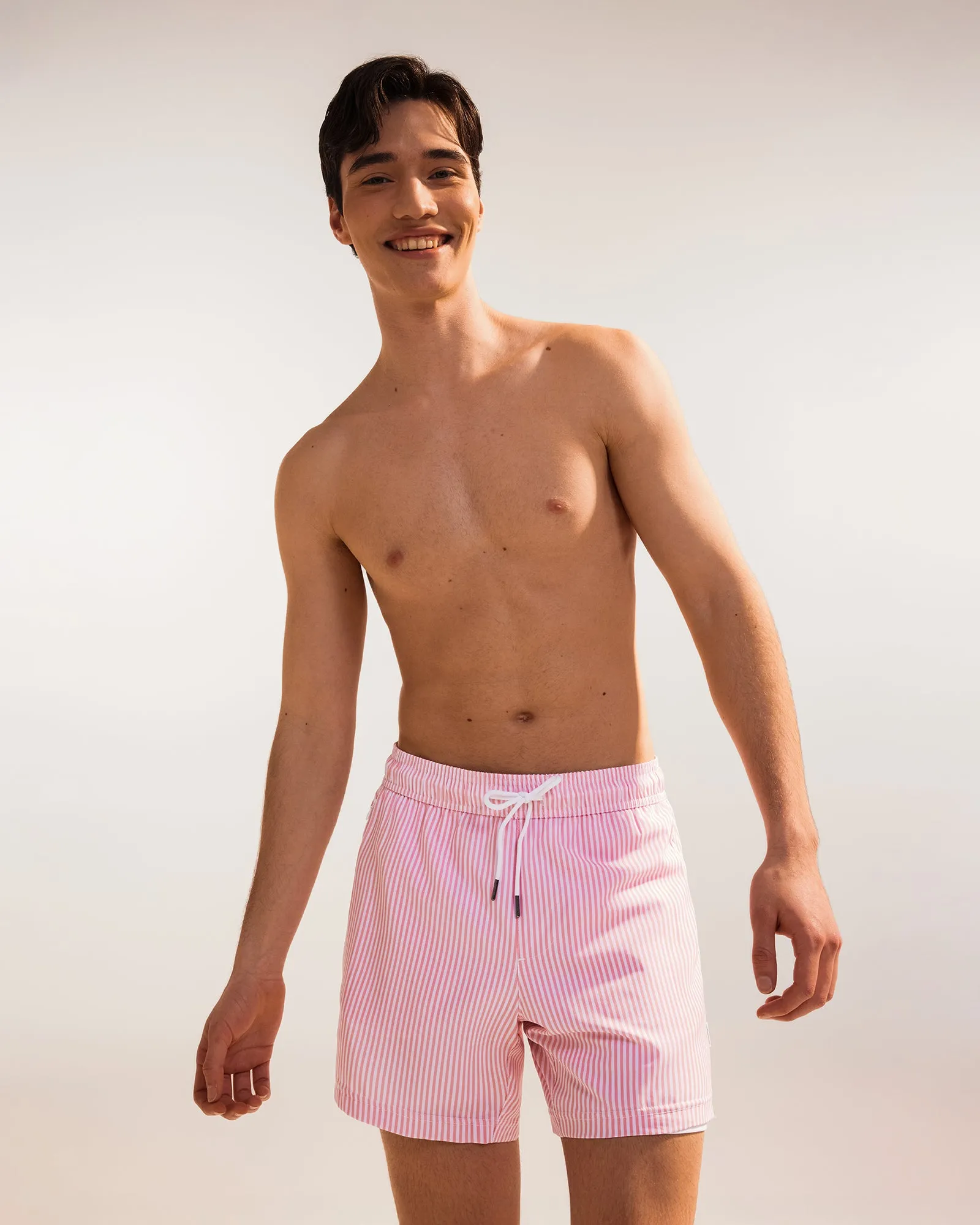 CoastSweet Striped Print Swim Trunks sold by maamgic product image thumbnail 3