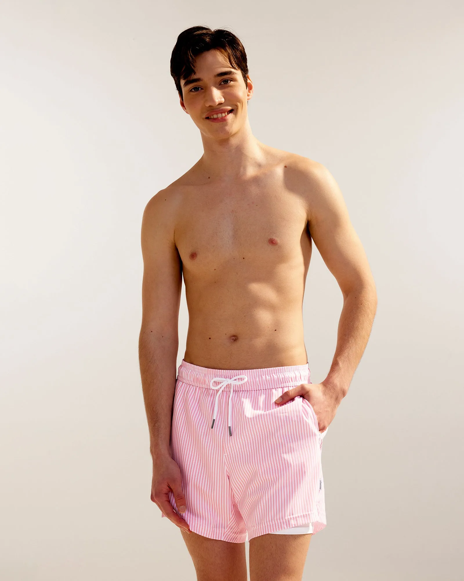 CoastSweet Striped Print Swim Trunks sold by maamgic product image thumbnail 4